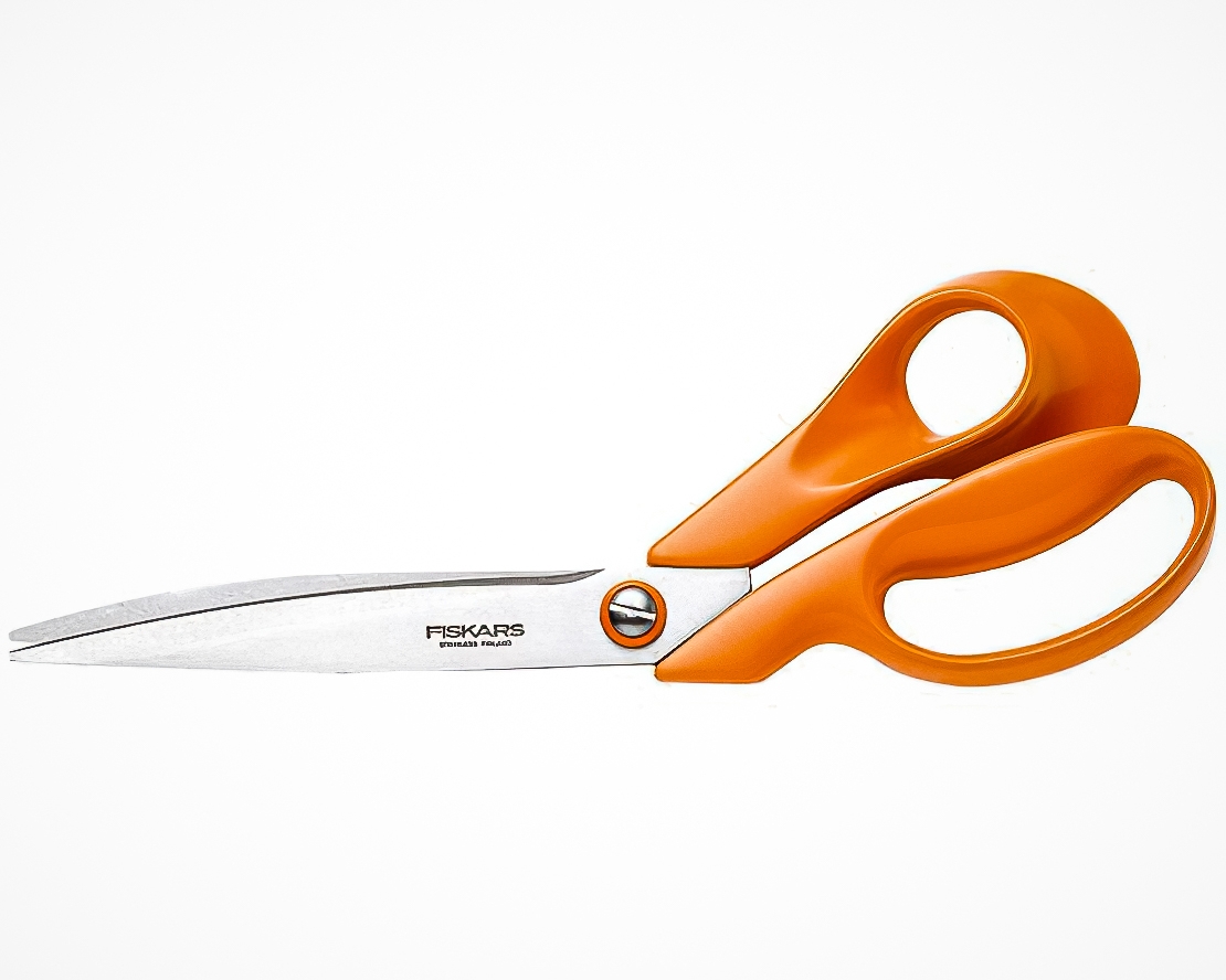 Profesionální krejčovské nůžky CLASSIC FISKARS 1005145 pro silné tkaniny, s ergonomickou rukojetí, délka 27cm