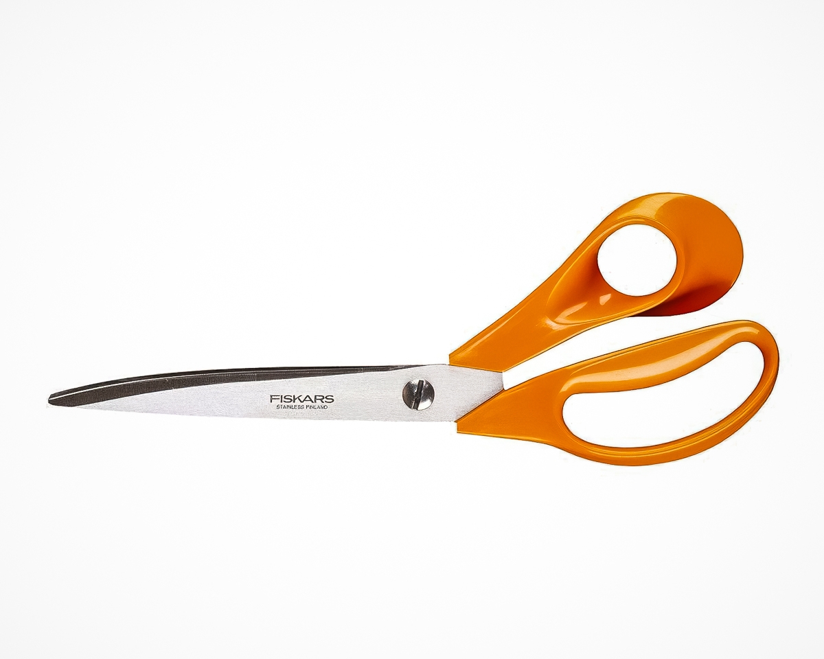 Velké krejčovské /domácí /univerzální nůžky FISKARS 1005151, s ergonomickou rukojetí, délka 25 cm