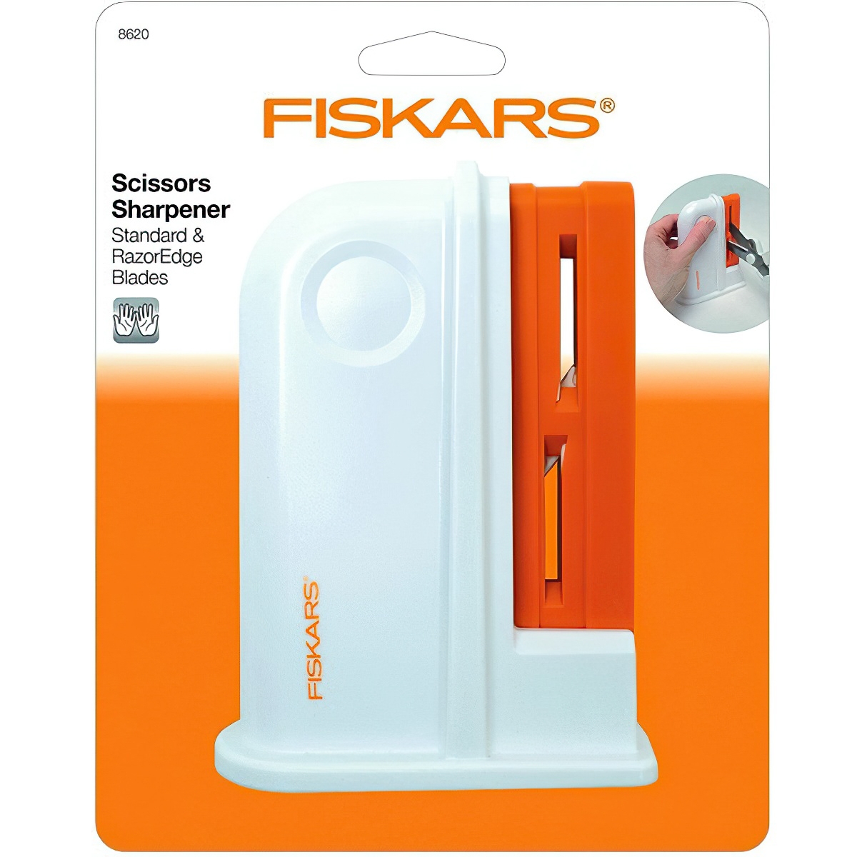 Ostřič nůžek FISKARS 8620 univerzální 1020499, pro praváky i leváky, univerzální